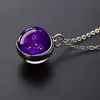 12 esferas de cristal luminosas de constelaciones, joyería colgante, colgante para estudiante, accesorios de la suerte, regalo, suministro al por mayor, comercio exterior