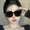 Conjunto de gafas de sol con montura grande, gafas de sol para hombres y mujeres que conducen, gafas polarizadas para miopía, TikTok, anti-ultravioleta, Internet, celebridades, todo a juego, nueva moda