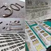 Letras Metálicas de Alta Gama, Letras Personalizadas en Relieve, Letras Tridimensionales de Acero Inoxidable, Letras Personalizadas. ¡Consúltanos para una sorpresa!
