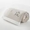 Colcha de Verano de Algodón sin Tintes Jie Liya, Suave y Transpirable, Adecuada para Uso en Casa, Cama Individual o Doble, Colcha de Aire Acondicionado, Regalo, Disponible para Venta al por Mayor