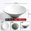 Tigela cônica bicolor, tigela de melamina para macarrão comercial, tigela especial para casas de macarrão, adequada para macarrão de caracol, wontons, macarrão misto, ramen e hot pot picante
