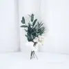 Flores Preservadas, Flores Secas, Lembrancinhas, Mini Buquês, Lapelas Mistas, Decorações de Casamento para Noivos, Cartões de Cumprimentos, Nervuras de Folhas em Relevo, Flores Secas