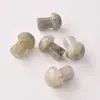 Piedra en bruto amatista 2cm hongo pequeño cristal natural gema adorno piedra curativa cristal rosa forma alargada directo de fábrica