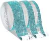 Cristal diamante adesivo código tira DIY strass auto-adesivo broca tira decorativa cinto acessórios de vestuário acessórios hot melt adesivo broca cinto