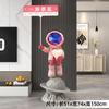 Enfeites de chão grandes de astronauta vermelho em rede, acessórios para casa, loja Shangchao, escultura de astronauta, presente de inauguração de casa