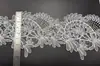 Estoque Pronta Entrega Renda de Bordado Solúvel em Água Renda com Acabamento de Renda Poliéster Oca para Pesca Acessórios DIY Feitos à Mão Fábrica de Produtos de Renda