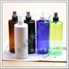 Botella rociadora plana de 500 ml, botella de perfume, botella de hidrosol, botella rociadora de tónico, botella rociadora de presión, botella rociadora de fijador de cabello de 500 ML