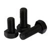 Tornillo Hexagonal Externo de Nailon Negro Pa66 Din933 Tornillo de Cabeza Hexagonal de Plástico M4M5M6M8M10M12