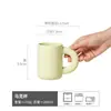 Colección Hermosa de Tazas de Cerámica para Parejas, Vasos de Agua de Alta Calidad, Tazas para Uso Doméstico, Tazas de Café, Tazas de Desayuno al por Mayor