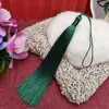 Memórias da Borla de Xiangfei 15CM Espigão de Pendurar Fechado Saco de Pendurar no Carro Acessórios de Traje Antigo Hanfu Cheongsam Acessórios para Vestuário com Contas