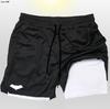 Shorts Batman para Hombre para Correr Fitness de Secado Rápido Deportivos Doble Capa Moda Casual Americana Pantalones Trimestrales de Baloncesto para Hombre