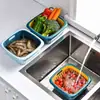 Cesta Escurridora de Doble Capa Caja de Conservación de Frutas para Refrigerador Cesta de Almacenamiento de Plástico Multifuncional Cesta para Lavar Verduras de Cocina Fabricante Venta al por Mayor