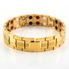 Pulsera para hombre de acero inoxidable de moda europea y americana de venta caliente transfronteriza, pulsera nueva, cadena, regalo de negocios