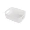 Caja de Almacenamiento Varios Caja de Escritorio Organizador de Cosméticos Caja de Almacenamiento Cesta de Almacenamiento Caja Rectangular de PP de Grado Alimenticio