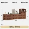 Armario de almacenamiento estilo crema, mueble cajonera, mueble de TV para sala de estar, módulo de almacenamiento, mueble de almacenamiento combinable, nuevo modelo 2026 armario Carmen