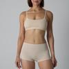 Sujetador de Algodón Corto de Algodón Amoniaco Sin Relleno Ropa Interior para Mujer Pantalones Cortos tipo Boxer de Algodón Conjunto de Ropa Interior Deportiva