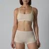 Sujetador de Algodón Corto de Algodón Amoniaco Sin Relleno Ropa Interior para Mujer Pantalones Cortos tipo Boxer de Algodón Conjunto de Ropa Interior Deportiva