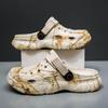 Un Zapato, Dos Formas de Usar, Zuecos de Moda de Talla Grande Transfronterizos para Hombre, Pantuflas Cerradas Casuales para Uso en Exteriores, Zapatos de Playa de Moda para Hombre