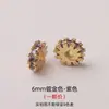 Contas Espaçadoras de Engrenagem de Diamante Colorido com Pulseira de Brinquedo Estilo Xizang Pulseira DIY Contas de Acessórios de Joalheria que Preservam a Cor