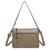Bolsas de Mujer al por Mayor Transfronterizas 2025 Nuevo Bolso Cruzado de Moda Simple Urbano para Mujer Bolso de Hombro para Axila de Cuero Suave de Gran Capacidad