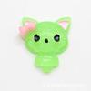 Cartoon rosa brilhante bonito diy artesanal hairpin elástico resina jóias acessórios epóxi caso de telefone papelaria caixa decoração