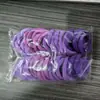 Venta Caliente Transfronteriza al por Mayor Pieza Individual Goma para el Cabello Negra para Mujeres, Estilo Coreano, Alta Elasticidad, Goma Elástica No Dañina