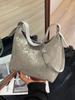 Bolso para la axila de diseño de nicho minimalista 2026 Verano Nueva Moda Bolso de hombro plisado degradado Bolso cruzado de moda