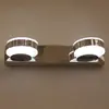 Luz LED frontal para espejo de lavabo de baño, tocador minimalista retro japonés, lavabo, lámpara de pared giratoria para iluminación de cuadros