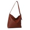 Bolsa de Mão Design Trendy Novo Inverno 2025 Material Pu Bolsa de Ombro Personalidade Nicho Simples Bolsa Feminina