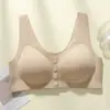 Ropa Interior de Lactancia Verano Delgado Fruncido Anti-caída Embarazo Postparto Alimentación Sujetador para Mujeres Embarazadas talla grande Sujetador sin Costuras