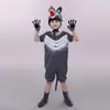Ropa Nueva de Animales para Niños Ropa de Presentación de Cordero Falda de Lobo y Cordero Ropa de Baile Ropa Larga y Corta del Lobo Feroz