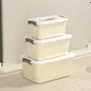Caja de Almacenamiento Engrosada para Ropa, Juguetes, Snacks de Casa y Coche, Caja de Almacenamiento de Respaldo, Caja de Almacenamiento tipo Canasta de Plástico