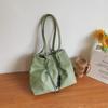Bolsa transversal feminina de grande capacidade, estilo coreano, nova bolsa de ombro casual de estilo coreano para estudantes universitários