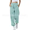 Amazon 2023 Pantalones Deportivos Sueltos de Cintura Alta para Mujer Cómodos de Cintura Alta Sin Cordón Sudadera Casual con Bolsillo