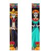 Amazon Transfronterizo Novia Calavera Día de Muertos Mexicano Copla Cortina de Puerta Paño de Fondo Decoración Pancarta de Porche