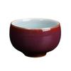 Zijun Ru Kiln - Taza de té personal de cerámica, juego de té de kung fu, taza de té maestra, taza de té abierta, caja de regalo
