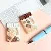 Borrador de Chocolate de Comida Simulada Lindo Regalo Pequeño Borrador Especial para Estudiantes de Primaria Papelería Creativa para Niños Premios