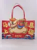 Bolsa de Feltro Personalizada Ano do Carneiro 2026 Novo Estilo Espessa Grande Capacidade Bolsa Tote Criativa Presente de Ano Novo Bolsa Tote da Moda