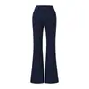 Pantalones Caqui Estilo Francés para Mujer, Novedad Otoño, Pantalones Acampanados con Caída de Cintura Alta, Pantalones Casuales Micro-Acampanados Adelgazantes para Figura Petite
