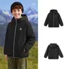 Ropa infantil Balabala, chaqueta de algodón para niños, abrigo de algodón con capucha para niñas, nueva ropa cálida para exteriores 2026