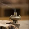 Quemador de incienso de olla caliente para la punta de los dedos para uso doméstico, quemador de incienso de madera de agar, quemador de incienso de aleación, soporte para palillos de incienso, quemador de aromaterapia de sándalo, aromaterapia para sala de estar