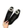 Zapatos planos de punta cuadrada estilo francés para mujer, nuevo modelo otoño 2026, mocasines casuales y versátiles estilo Chanel