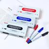 [Cabeça Dupla Pequena] Caneta Apagável Whiteboard 0,5 mm Cabeça Fina 1mm Grosso Professor Blackboard Pen Business Office Caneta de Marcação