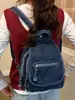 Bolso de Hombro Doble de Mezclilla Retro Multifuncional para Mujer, Nuevo Bolso de Espalda Pequeño de Moda, Bolso de Hombro Único Versátil para Viajes Casuales
