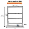 Chasis Abierto Matx Rack para Chasis de Computadora Aleación de Aluminio Atx Creativo Personalizado Itx Escritorio Chasis Refrigerado por Agua