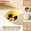 Disney Jiaqu Cerámica de Aspecto Elevado Vajilla Bol de Arroz Dibujos Animados Bol de Cerámica Especial para Horno de Microondas Bol Pequeño