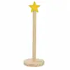 Faixa de Cabelo Estrela Nova Rack de Armazenamento de Madeira Maciça Corda de Cabelo Grampo de Cabelo Presilha de Tubarão Rack de Armazenamento Rack de Exibição de Acessórios de Cabelo para Meninas Atacado