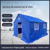 Tenda especial de socorro a desastres para assuntos civis, controle de inundações, prevenção de inundações e prevenção de epidemias, tenda à prova de chuva, à prova d'água, espessada, de tecido de quatro lados