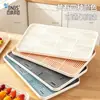 Bandeja Drenadora de Azúcar Hielo Huliu para el Hogar BNBS, Plato Drenador Hueco de Doble Capa, Bandeja para Exhibir Frutas, Disponible en Múltiples Colores