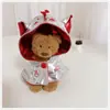 Solo la Ropa] Llavero Colgante Oso de Barcelona Ropa de Muñeco Oso Colgante Sudadera